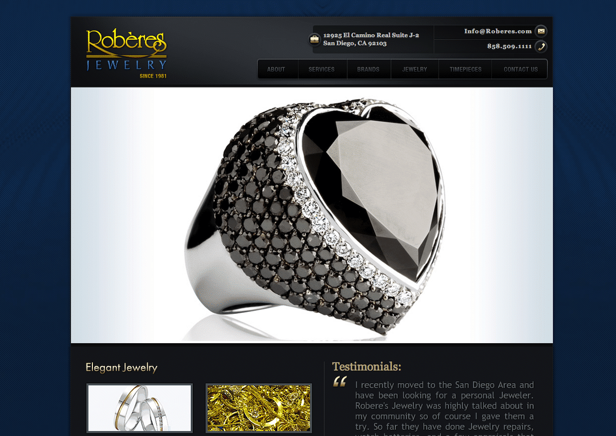 Roberes Jewelry desktop image
