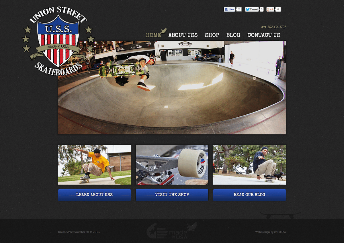 Union Street Skateboards desktop image