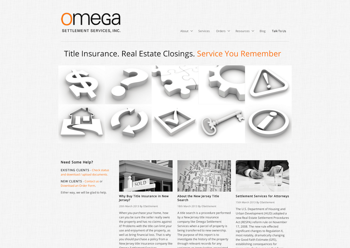 Omega Settlement Services desktop image
