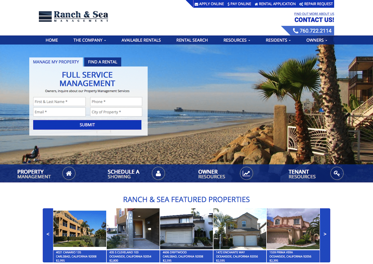 Ranch & Sea Management desktop image
