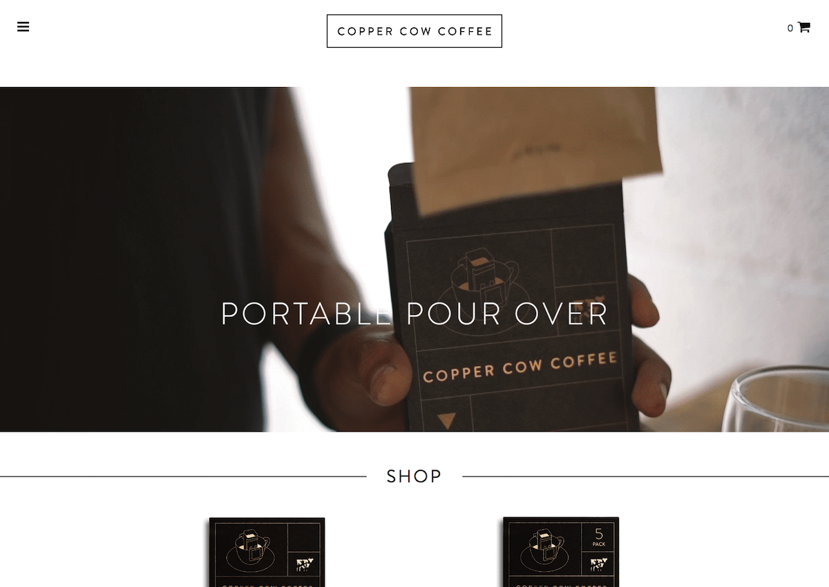 Copper Cow Coffee desktop image