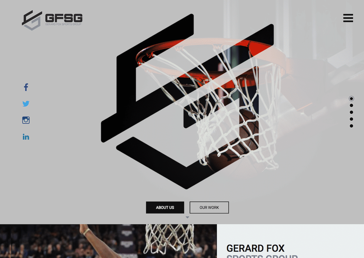 Gerard Fox Sports Group desktop image