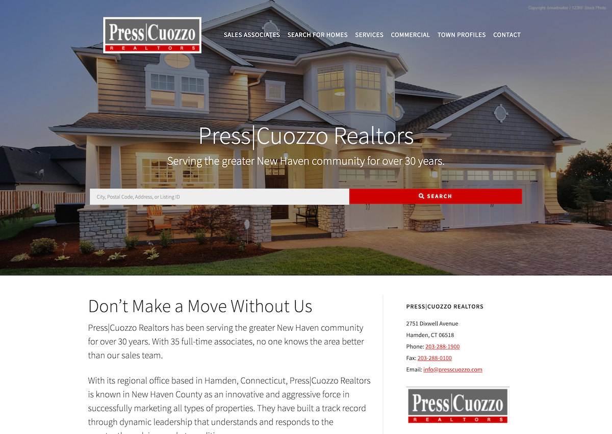 Press|Cuozzo Realtors desktop image