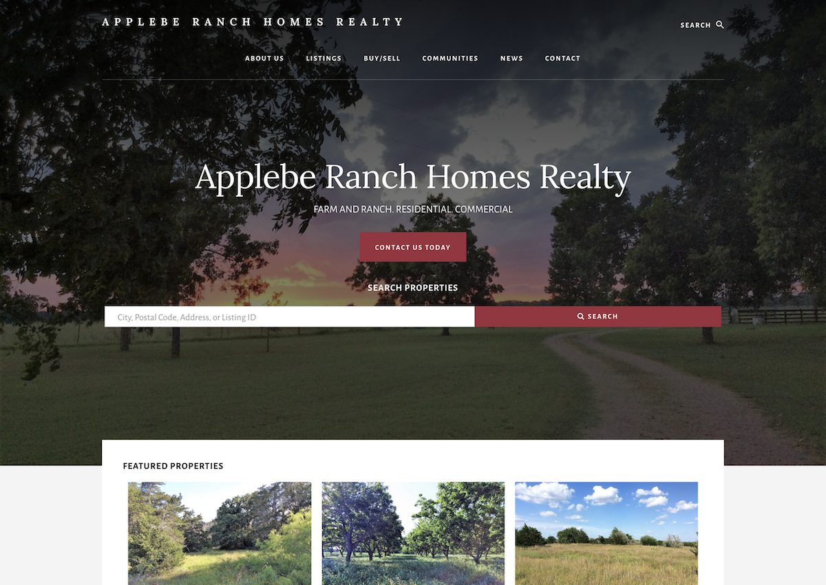 Applebe Ranch Homes Realty desktop image
