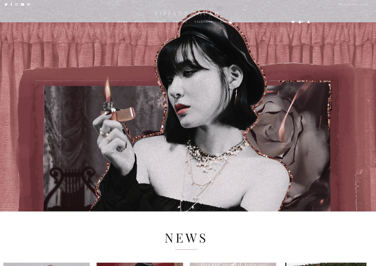 Tiffany Young Official Website