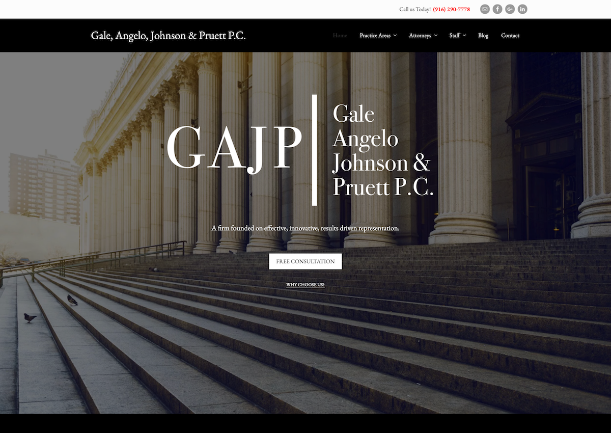 GAJP Law desktop image