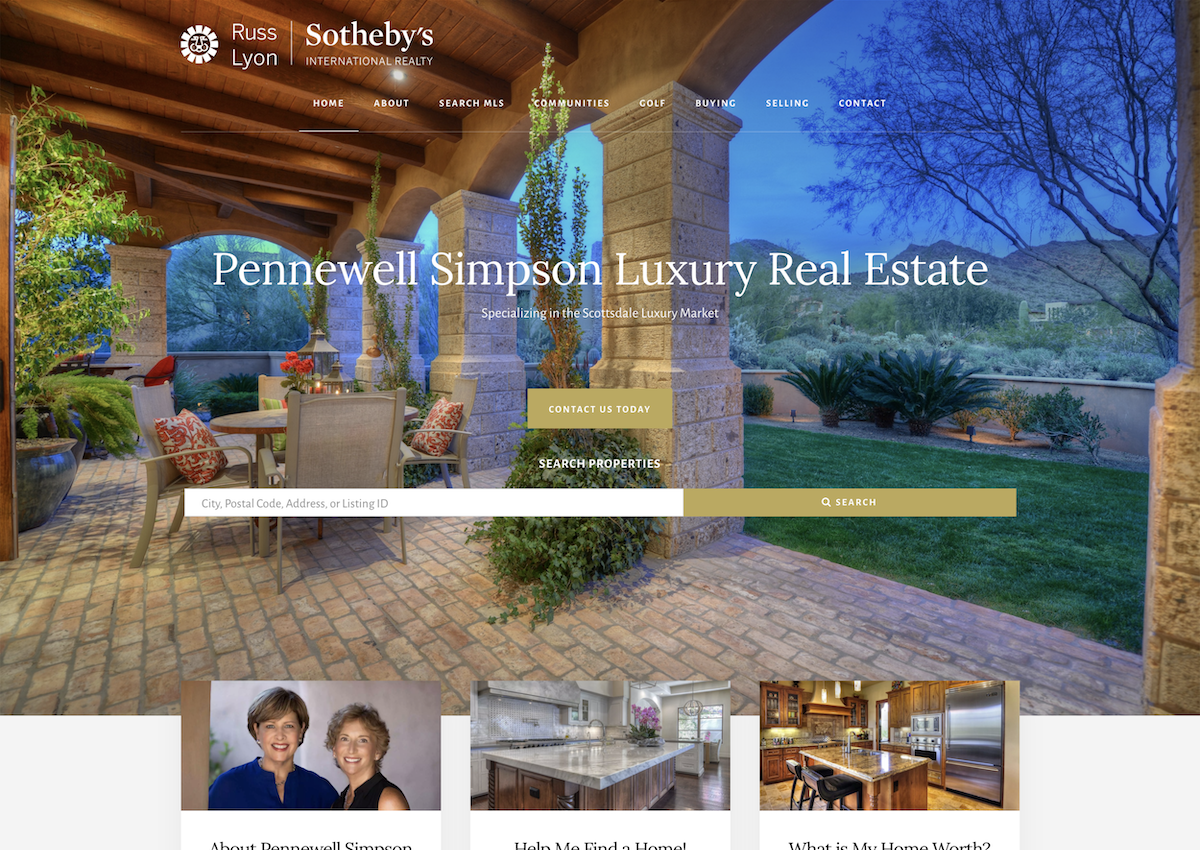 Pennewell Simpson Luxury Real Estate desktop image