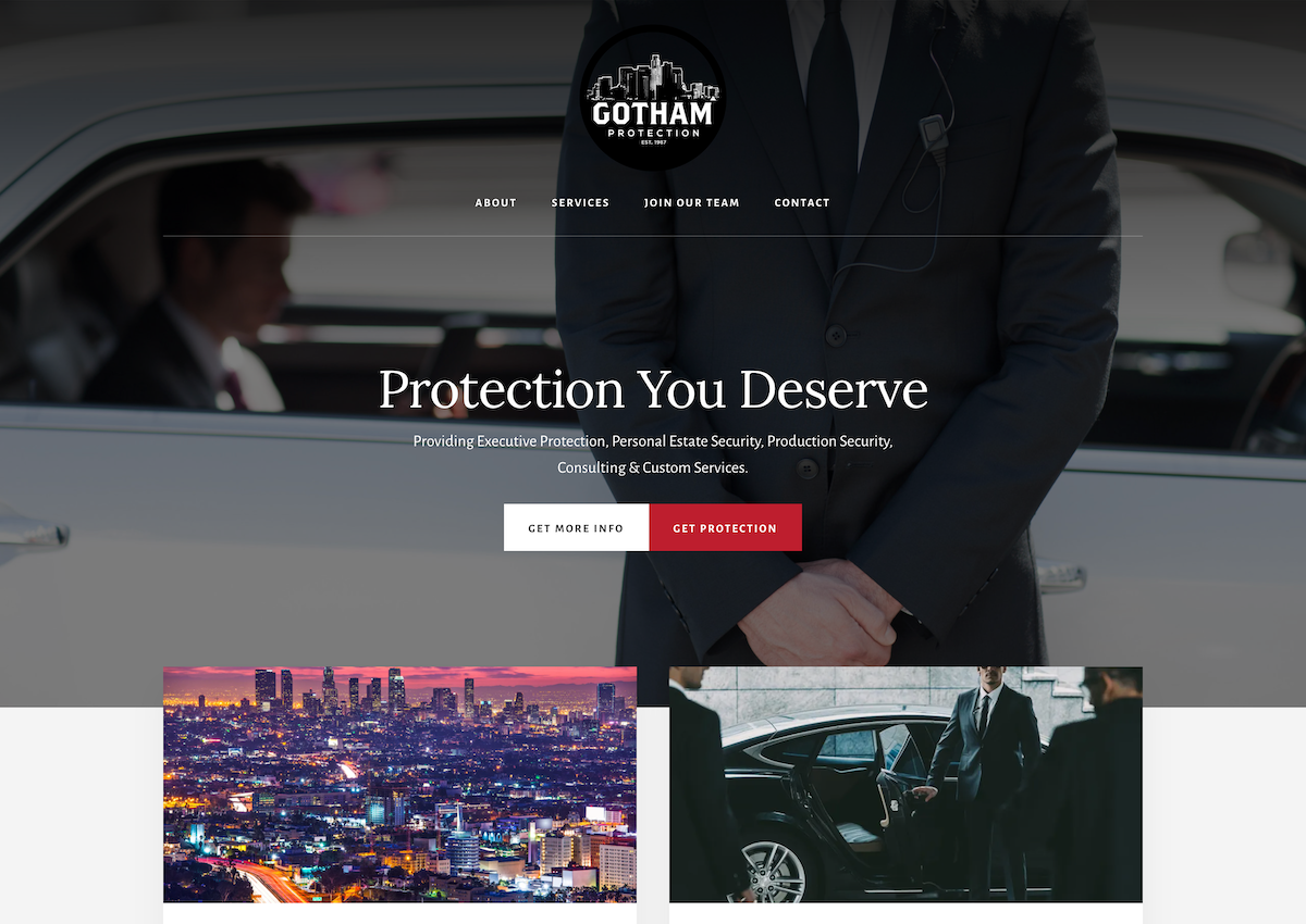 Gotham Protection desktop image